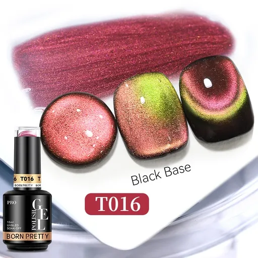 BORN PRETTY PRO UV/LED gél lakk 15 ml - T016 - Double Light Cat Eye