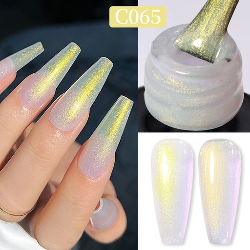 Born Pretty Pro UV/LED HEMA FREE gél lakk 15 ml - C065 - Aurora Yellow