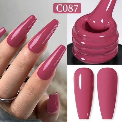 Born Pretty Pro UV/LED HEMA FREE gél lakk 15 ml - C087 - Cherry Pink