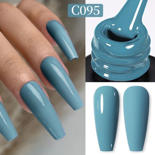 Born Pretty Pro UV/LED HEMA FREE gél lakk 15 ml - C095 - Duck Blue