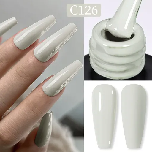 Born Pretty Pro UV/LED HEMA FREE gél lakk 15 ml - C126 - Isabelline