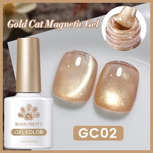 Born Pretty Cat Magnetic gél lakk 10 ml - MY213/GC02