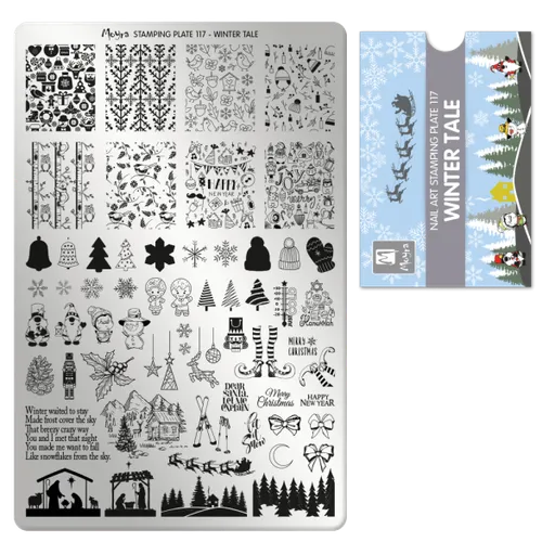 Moyra nyomdalemez No.117 Winter Tale
