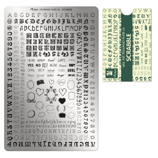 Moyra nyomdalemez No.046 Scrabble
