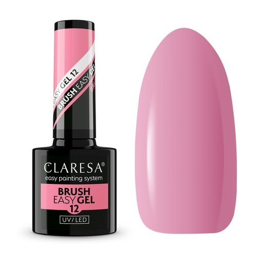CLARESA UV/LED Brush Easy Gel 5g No.12