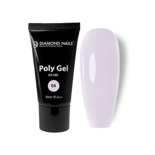 Diamond Nails PolyGel 04 - Milky Violet - 30ml
