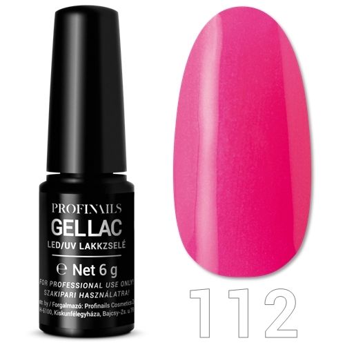 Profinails Gel Lac LED/UV lakkzselé 6gr No.112