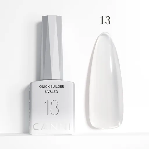 CANNI HEMA FREE Quick Builder Gel - 9 ml - X13 Clear