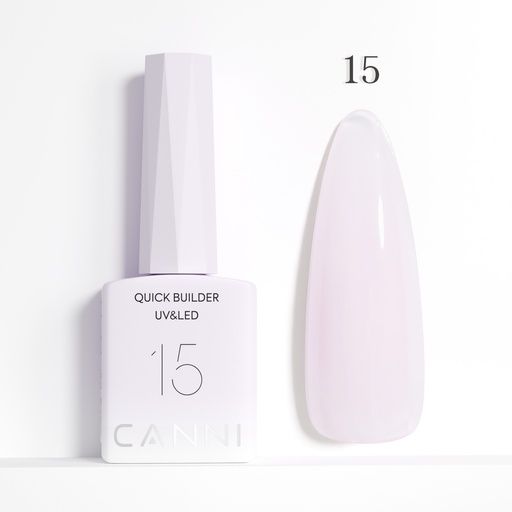 CANNI HEMA FREE Quick Builder Gel - 9 ml - X15 Light Lavender