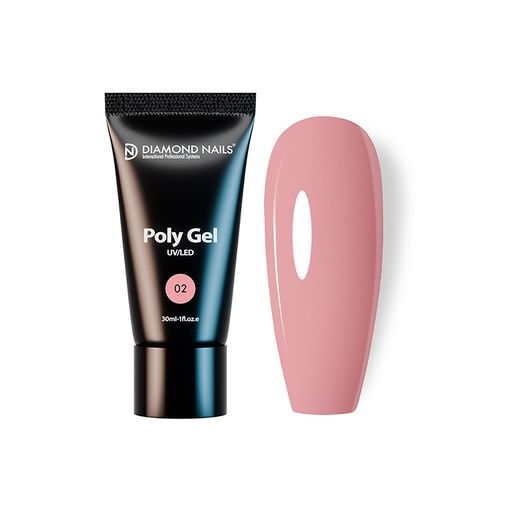 Diamond Nails PolyGel 02 - Baby Pink - 30ml