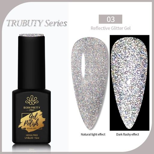 Born Pretty Trubuty UV/LED HEMA FREE gél lakk 15 ml - No.003
