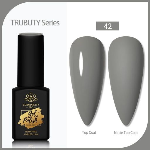 Born Pretty Trubuty UV/LED HEMA FREE gél lakk 15 ml - No.042
