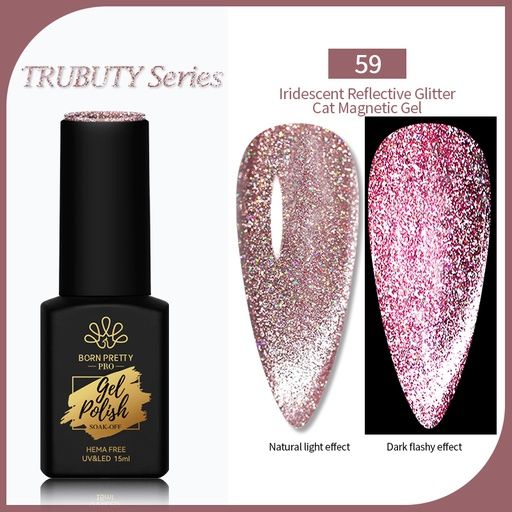 Born Pretty Trubuty UV/LED HEMA FREE gél lakk 15 ml - No.059