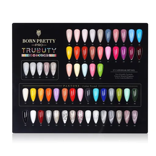 Born Pretty TRUBUTY paletta - gél lakkok