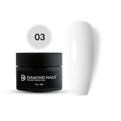 Diamond Nails PolyGel 50g - 03 Milky White