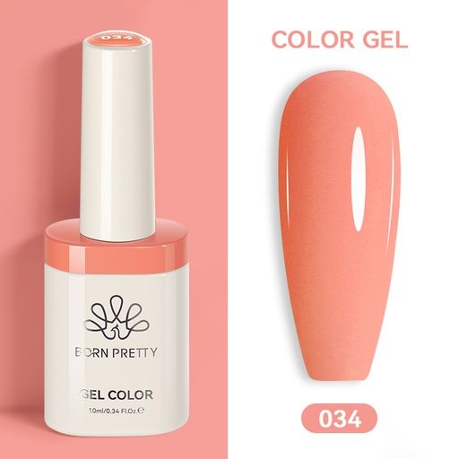 Born Pretty TERRA UV/LED gél lakk 10 ml - No.034 - Hema-Free