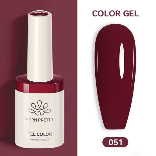 Born Pretty TERRA UV/LED gél lakk 10 ml - No.051 - Hema-Free