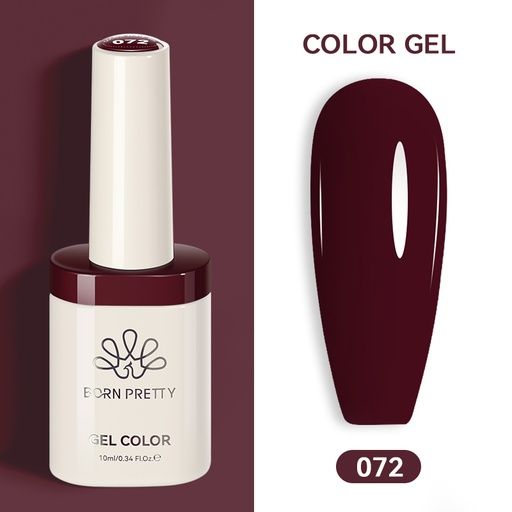 Born Pretty TERRA UV/LED gél lakk 10 ml - No.072 - Hema-Free
