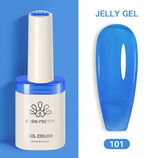 Born Pretty TERRA UV/LED gél lakk 10 ml - No.101 - Hema-Free