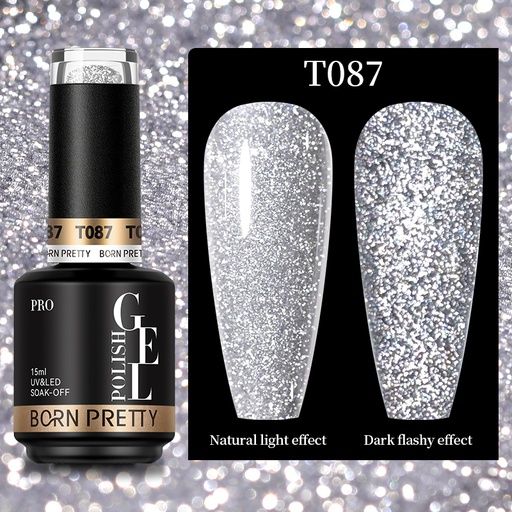 BORN PRETTY PRO UV/LED gél lakk 15 ml - T087 - Reflective Gel