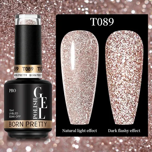 BORN PRETTY PRO UV/LED gél lakk 15 ml - T089 - Reflective Gel