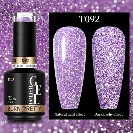 BORN PRETTY PRO UV/LED gél lakk 15 ml - T092 - Reflective Gel