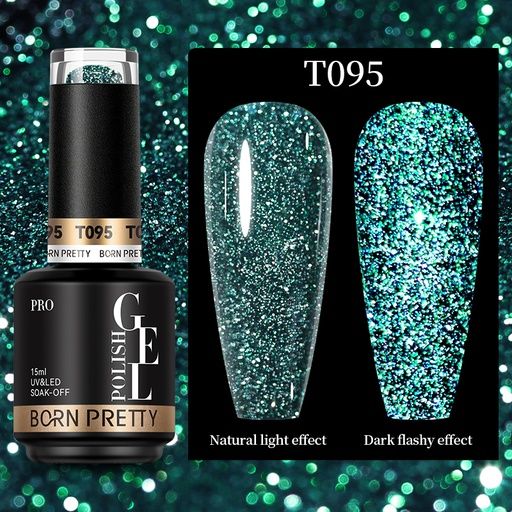 BORN PRETTY PRO UV/LED gél lakk 15 ml - T095 - Reflective Gel
