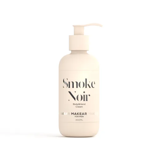 MAKEAR Kéz- és testápoló krém 300ml - férfi parfüm illattal - SMOKE NOIR