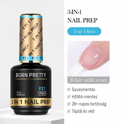 Born Pretty PRO - F21 - 3in1 Nail Prep