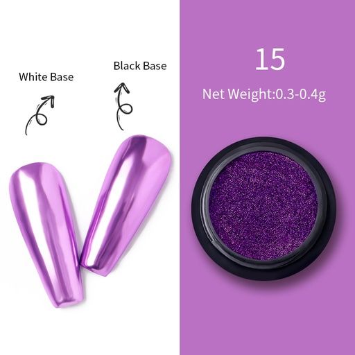 Born Pretty - Mirror Powder krómpor 0.3-0.4g - No.15
