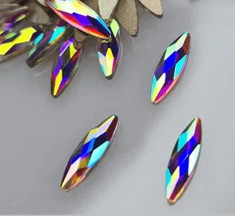 Multicolor formakő 12 db No.P075 3x11 mm búzaszem