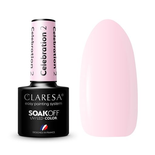 CLARESA UV/LED gél lakk 5g - CELEBRATION 2