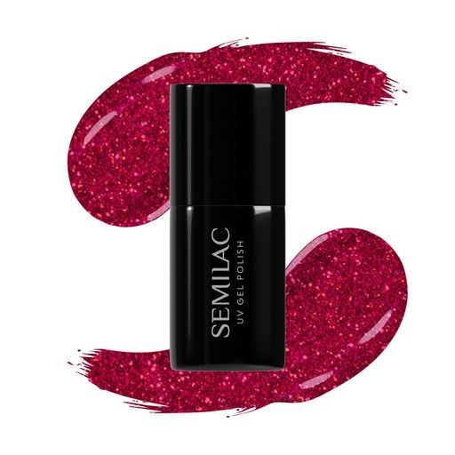 SEMILAC UV/LED Gél Lakk 7ml - 181 - Spicy Salsa