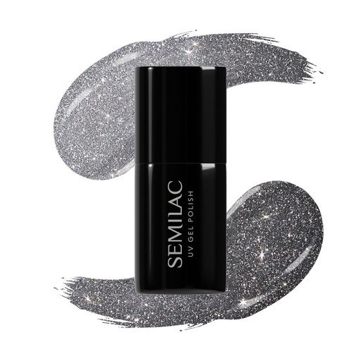 SEMILAC UV/LED Gél Lakk 7ml - 334 - Silver Lavender