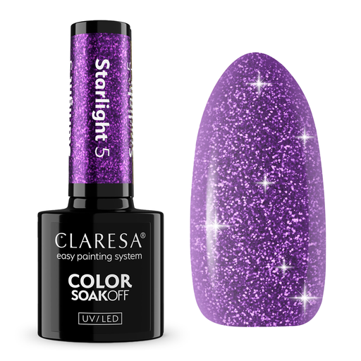 CLARESA UV/LED gél lakk 5g - STARLIGHT 05
