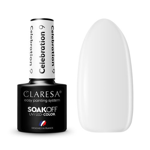CLARESA UV/LED gél lakk 5g - CELEBRATION 9