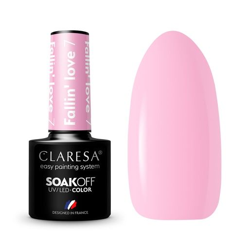 CLARESA UV/LED gél lakk 5g - Fallin' Love 7