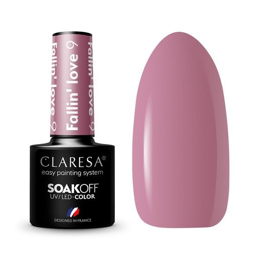 CLARESA UV/LED gél lakk 5g - Fallin' Love 9