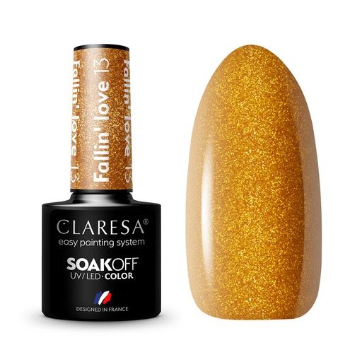 CLARESA UV/LED gél lakk 5g - Fallin' Love 13