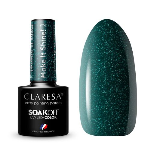 CLARESA UV/LED gél lakk 5g - Make It Shine! 2