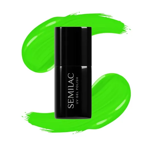 SEMILAC UV/LED Gél Lakk 7ml - 447 - HEMA FREE - Loco Lime