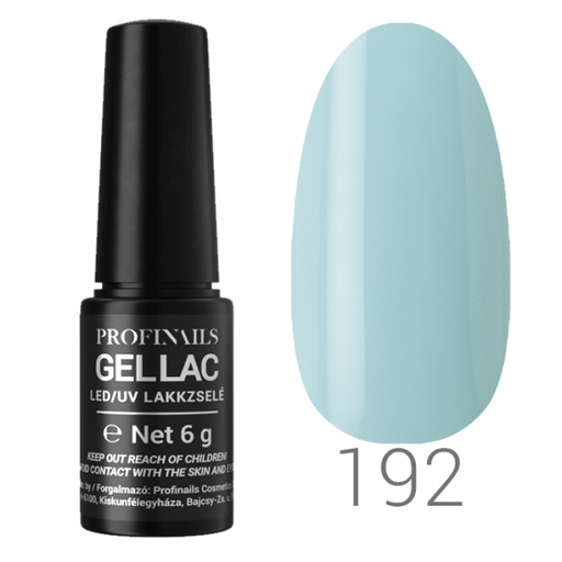 Profinails Gel Lac LED/UV lakkzselé 6gr No.192
