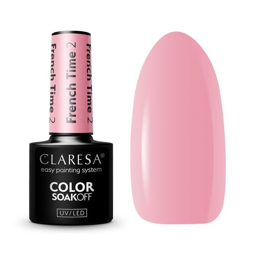 CLARESA UV/LED gél lakk 5g - French Time 2
