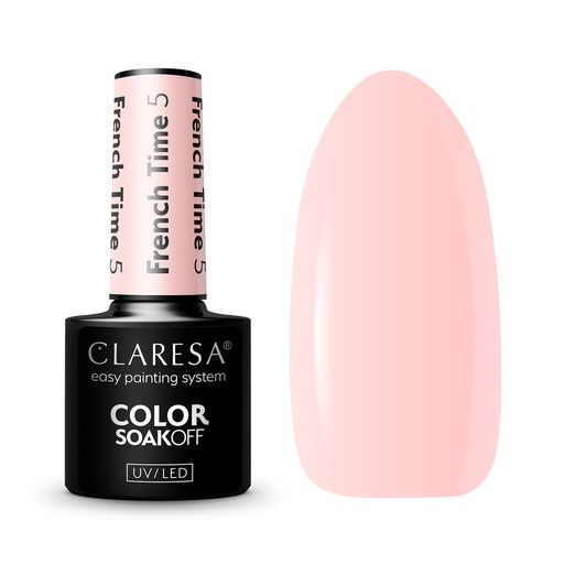 CLARESA UV/LED gél lakk 5g - French Time 5