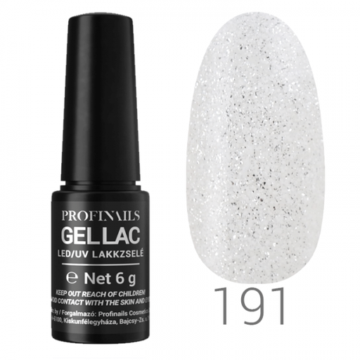 Profinails Gel Lac LED/UV lakkzselé 6gr No.191