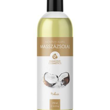 Diamond Cosmetics Masszázsolaj 250ml  - Kókusz