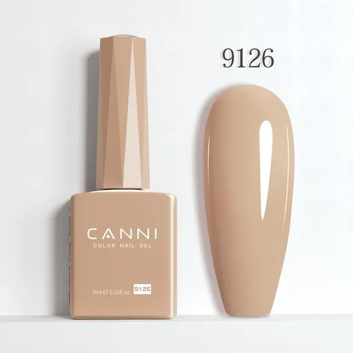 CANNI HEMA FREE UV/LED gél lakk 9ml No.9126