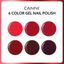 CANNI HEMA FREE UV/LED gél lakk szett 6x9ml - 2309 - Red Velvet Reverie
