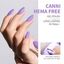 CANNI HEMA FREE UV/LED gél lakk szett 6x9ml - 2308 - Purple Haze Harmony