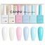 CANNI HEMA FREE UV/LED gél lakk szett 6x9ml - 2319 - Cotton Candy